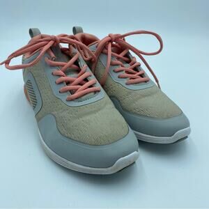 Vionic Grey JoJo Ombre Lace-Up Sneakers Comfort Tennis Shoes  8.5 wide